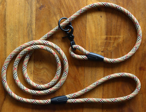 Tartan Beige Leash