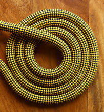 Load image into Gallery viewer, Checkered Black &amp; Yellow Leash