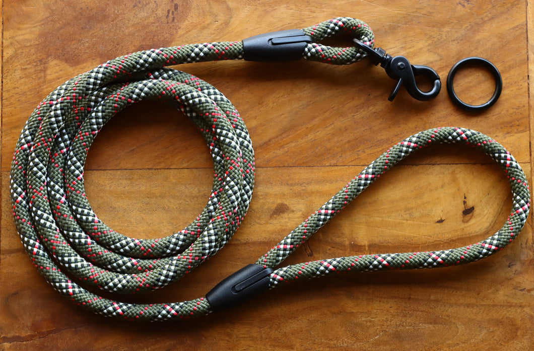 Tartan Green Leash