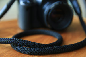 Total Black Camera Strap/Dslr Straps