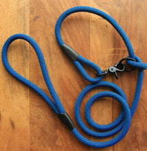 Load image into Gallery viewer, Checkered Blue Leash