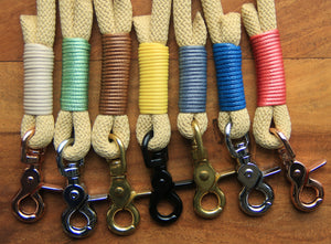 Make your own leash / Beige dog leash