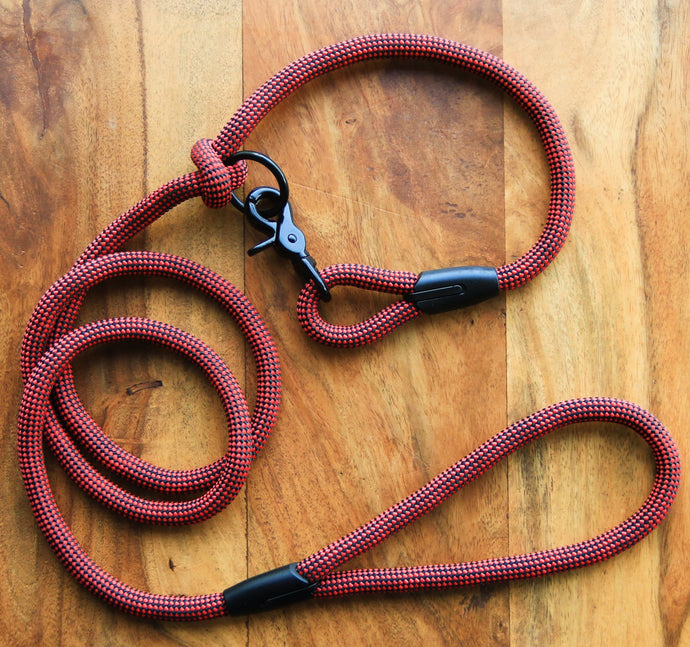 Checkered Red Leash