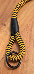 Black & yellow collar