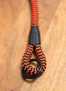 Black & orange collar