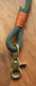 Make your own leash / Khaki dog leash