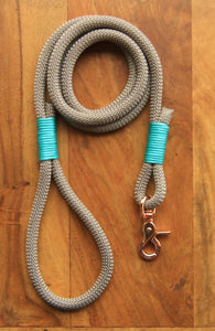 Make your own leash / Grey dog leash